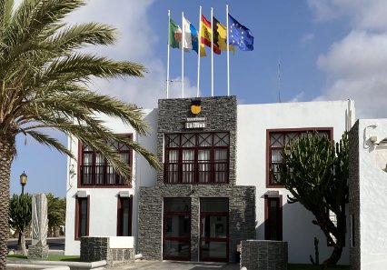 Los socorristas de La Oliva se manifiestan. (Archivo) Ayuntamiento La Oliva