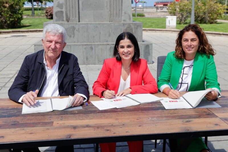 Firma tripartido LPGC