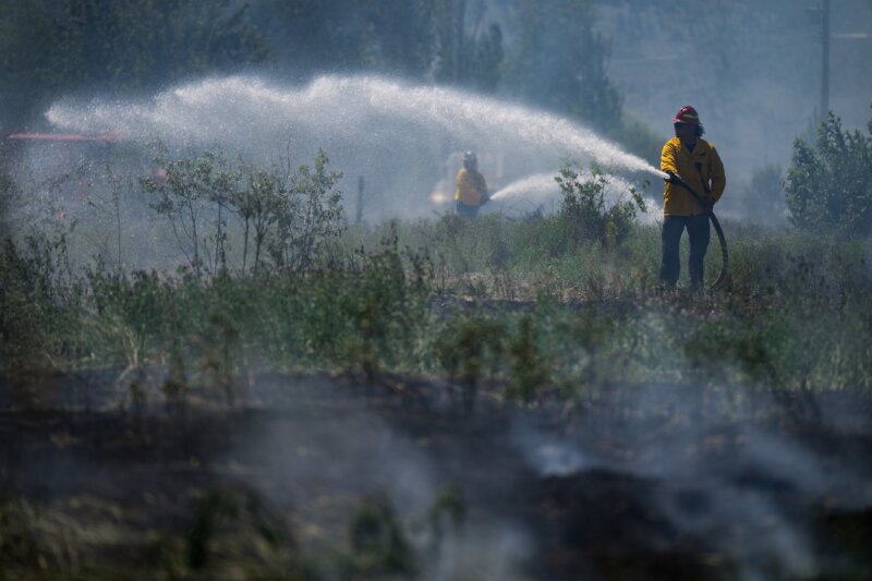 Incendio forestal en Canadá. EP