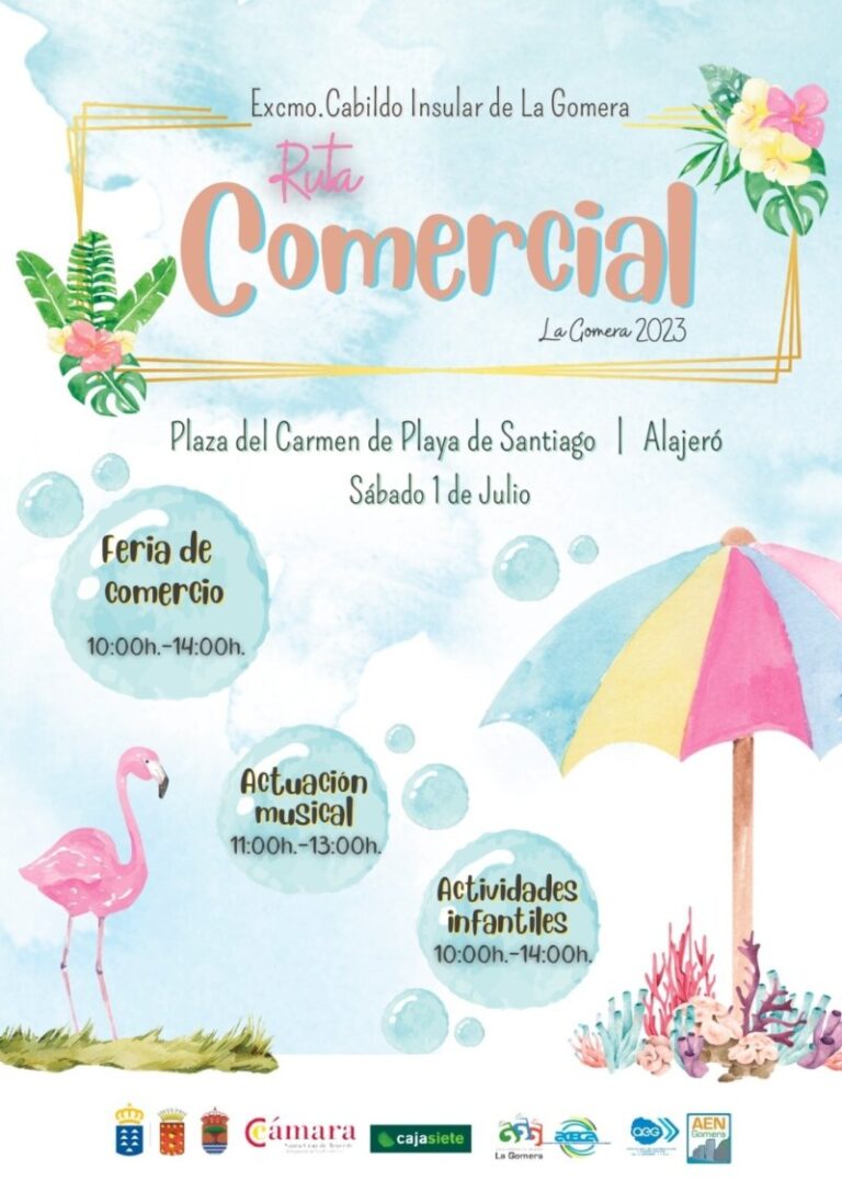 El Cabildo de La Gomera inicia este sábado la ‘Ruta Comercial’ en Playa de Santiago