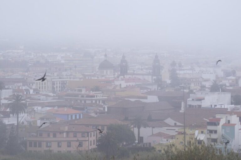 La borrasca Óscar deja en Canarias las lluvias y vientos más intensos del martes en toda España