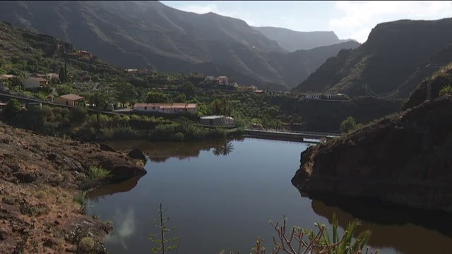 El paso de la borrasca Óscar por Canarias deja presas llenas en las islas