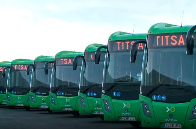 Titsa pondrá en marcha guaguas lanzaderas por las obras del enlace entre San Miguel y Las Chafiras / Archivo 