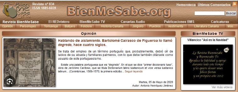 ‘Canarias es Cultura’ muestra la riqueza cultural e histórica de la revista Bienmesabe