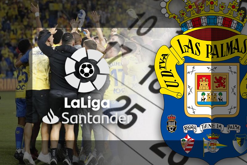 Calendario Liga UD Las Palmas temporada 23-24