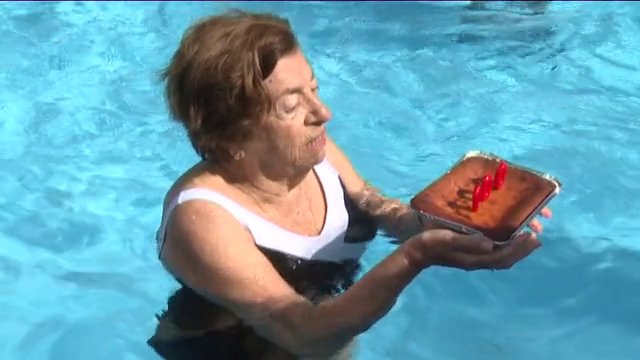 El secreto de una centenaria herreña para estar en forma