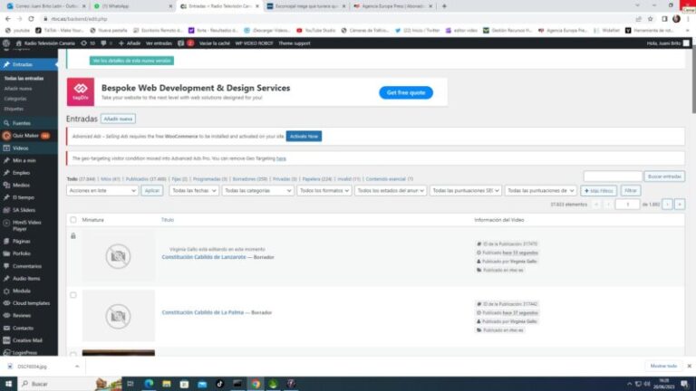 Jorge Hernández niega que tuviera que ver con la instalación de repetidores de la TDT