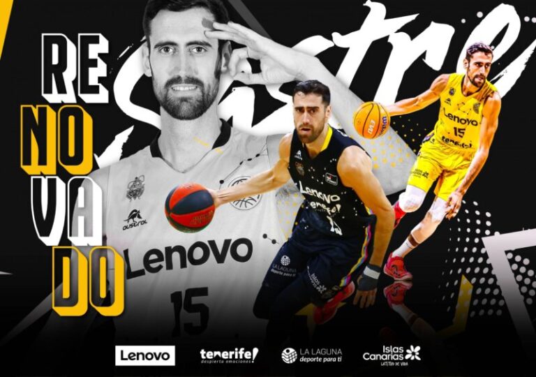 El Lenovo Tenerife renueva a Joan Sastre por dos temporadas