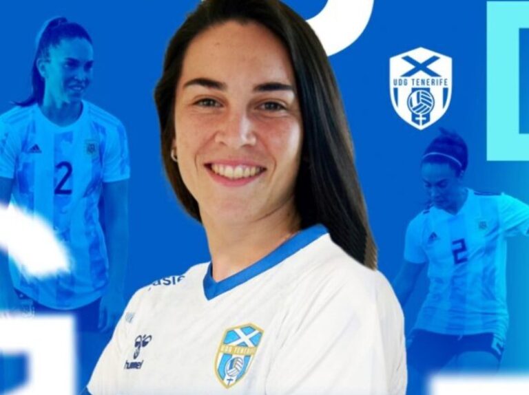 La internacional argentina Agustina Barroso se incorpora a la UDG Tenerife