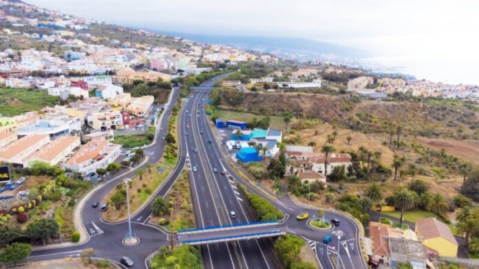 Foto de archivo de la Autovía TF-5 a su paso por Santa Úrsula/AYUNTAMIENTO DE SANTA ÚRSULA