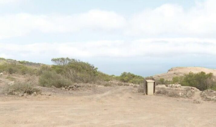 Captura del vídeo donde se aprecia la zona donde se lleva a cabo el plan de reforestación.