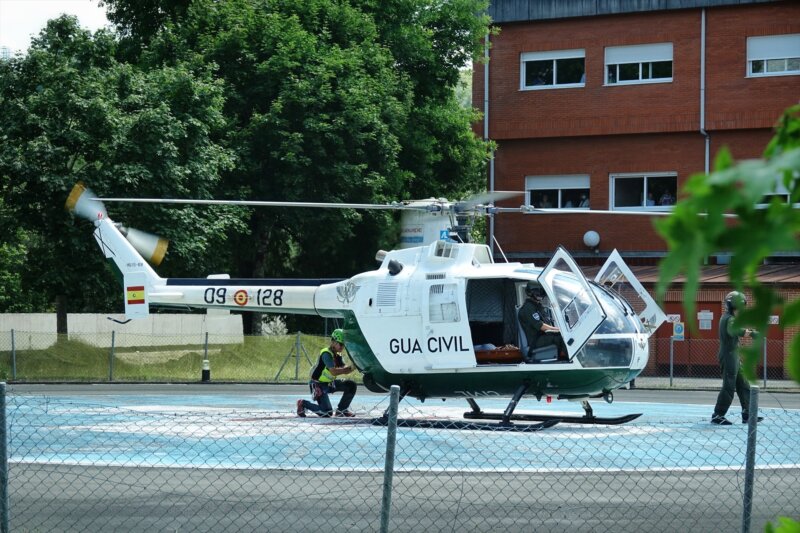 Varios heridos al volcar una guagua con niños en la subida a Lagos de Covadonga