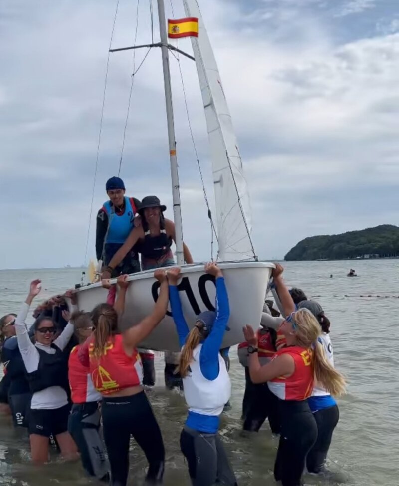 Proclaman a Miguel Ángel Morales y Alejandro Martín campeones europeos de vela 420