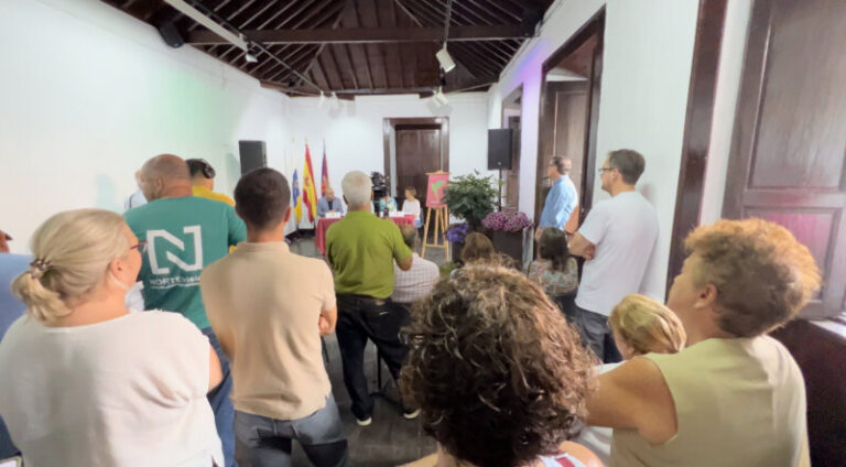 Todo listo en Agaete para la Bajada de La Rama