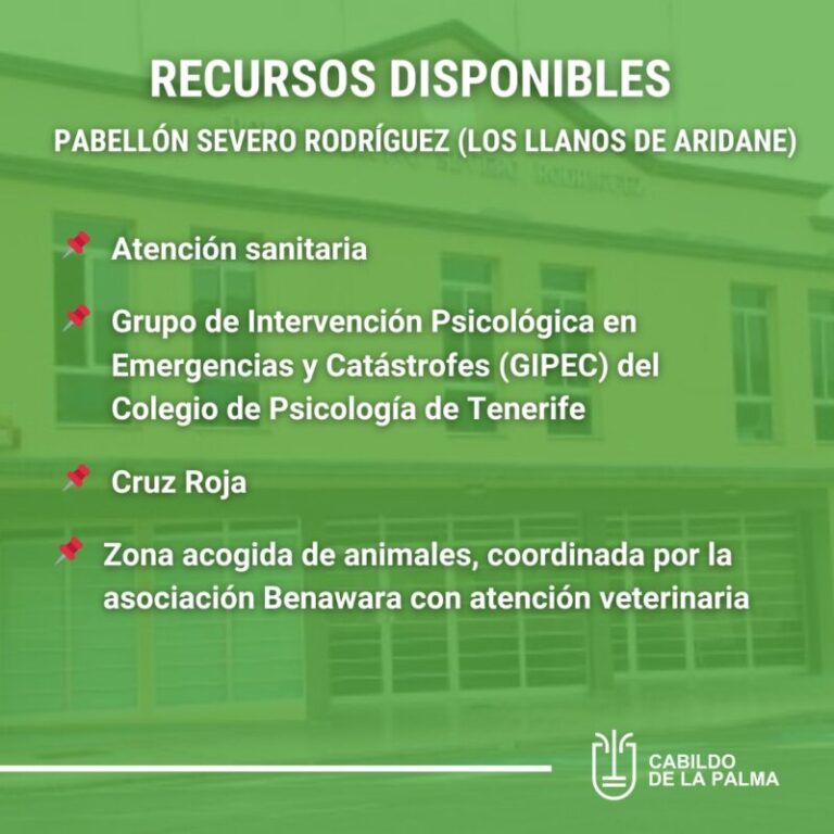 Más de cuatro mil personas evacuadas en La Palma por el incendio