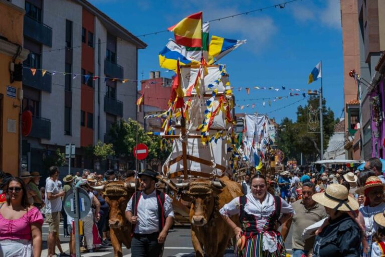 La Laguna vivió la jornada grande de las Fiestas de San Benito con la romería este domingo