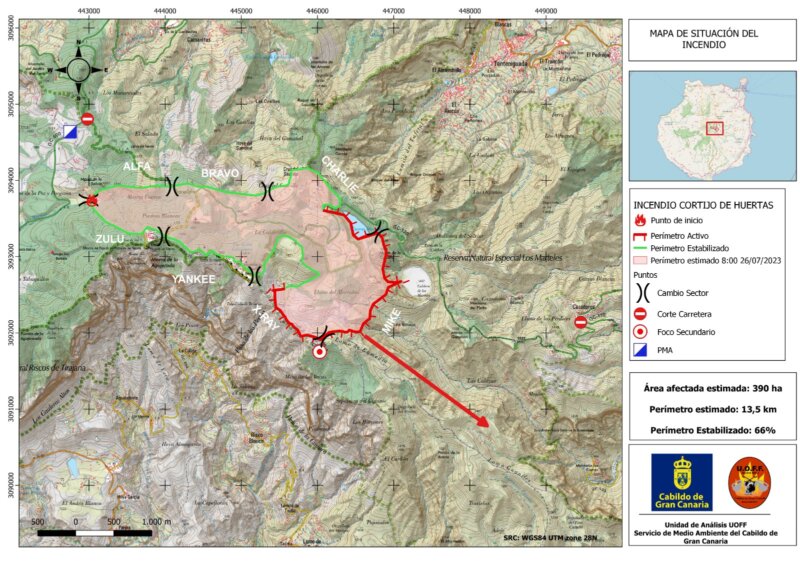 Incendio de Gran Canaria