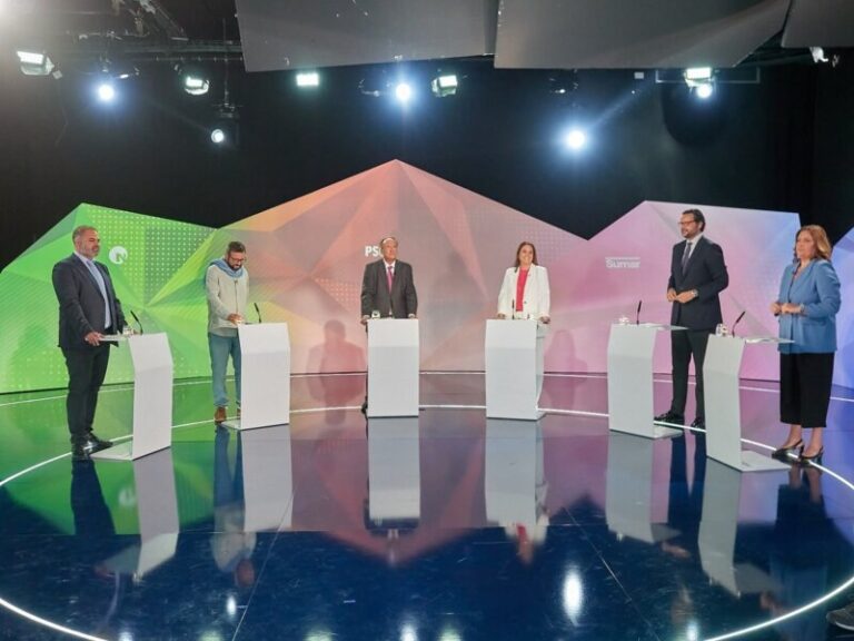 Debate electoral de aspirantes al Senado por Canarias
