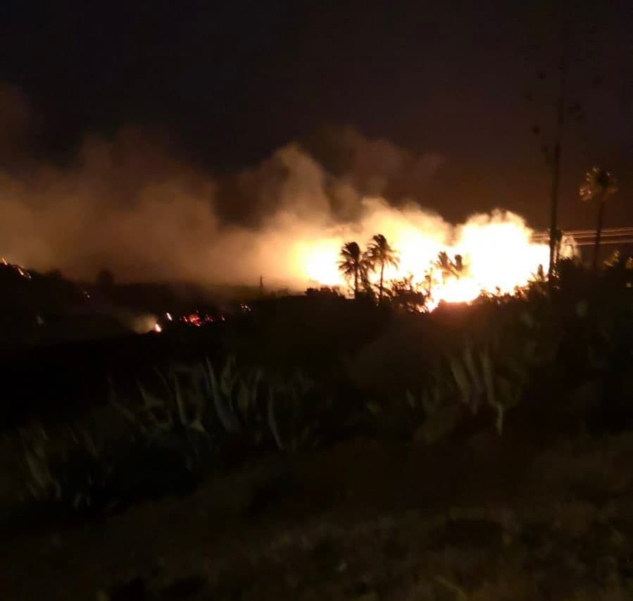 Controlado el conato de incendio declarado en Vallehermoso, La Gomera