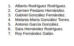 Lista completa de candidatos de Sumar Canarias al Congreso de los Diputados por la provincia de Santa Cruz de Tenerife