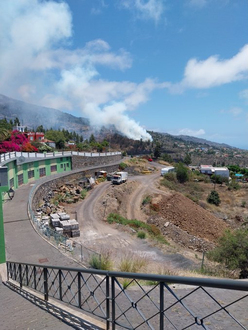 Controlado el conato de incendio en Tijarafe