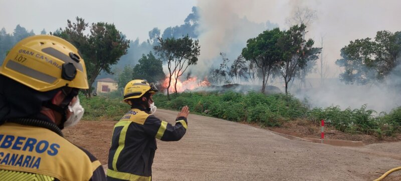El incendio de Tenerife en imágenes