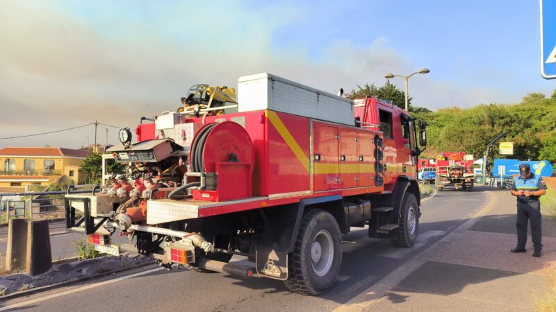 El incendio de Tenerife en imágenes