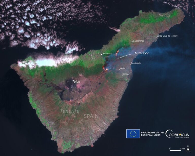 La tecnología satelital, el nuevo y mejor aliado para afinar la gestión de los incendios