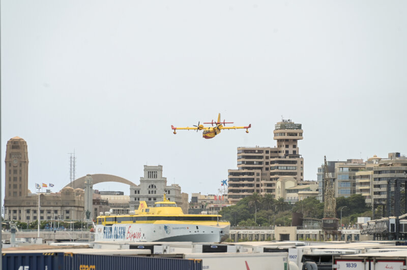 El incendio de Tenerife en imágenes