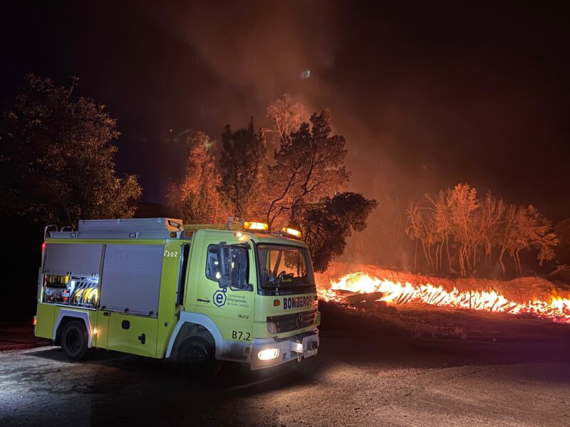 El incendio de Tenerife en imágenes