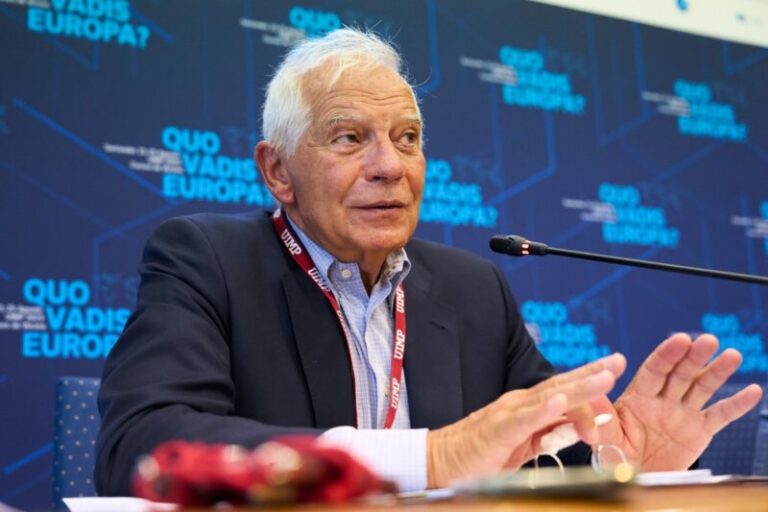 Borrell avanza un encuentro «de alto nivel» sobre la paz en Ucrania, «probablemente» para finales de septiembre