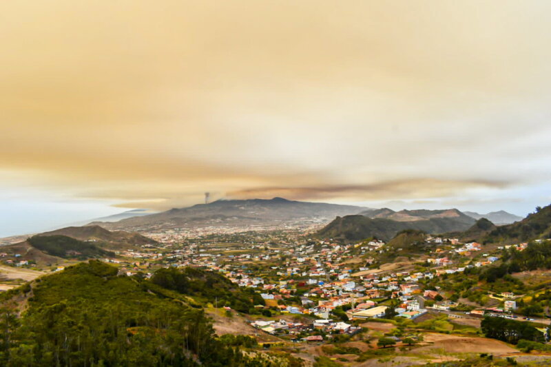 El incendio de Tenerife en imágenes