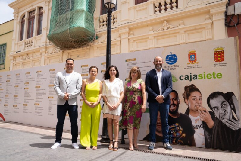 San Sebastián de La Gomera presenta el programa de las Fiestas Lustrales 2023
