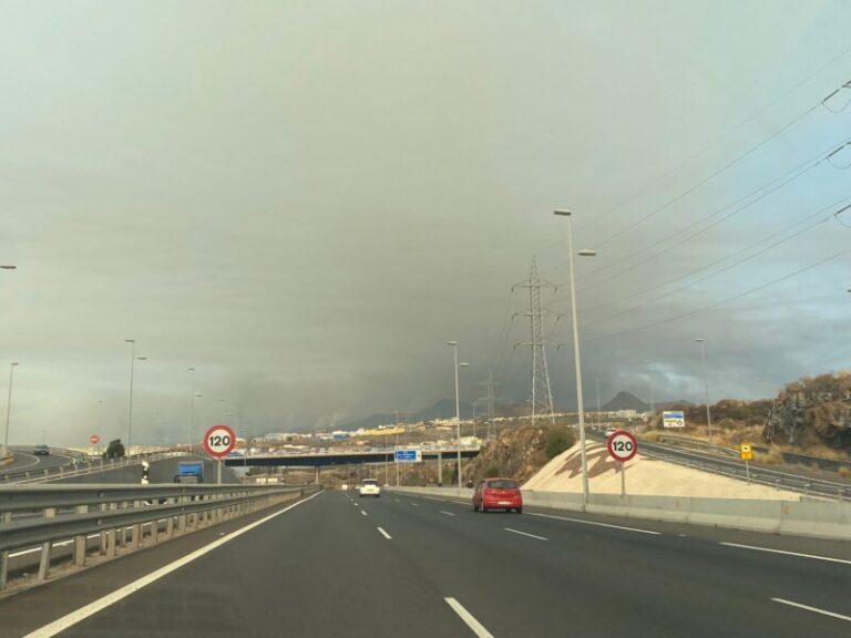 Muere un hombre en un accidente de tráfico en la TF-1