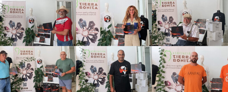 Tierra Bonita dona más de 600 libros a varias asociaciones de La Palma afectadas por el volcán