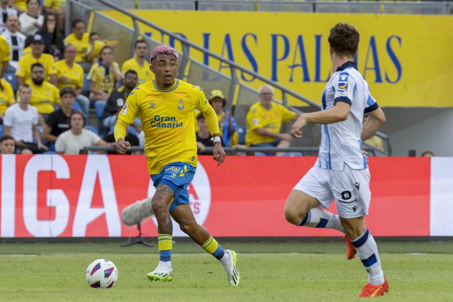 UD Las Palmas. Real Sociedad. Efe