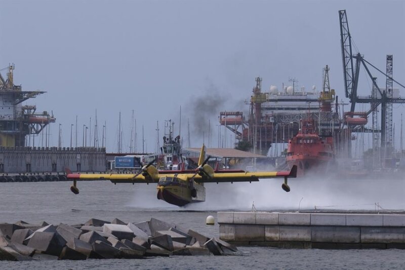 Incendio declarado en Tenerife 17/08/23