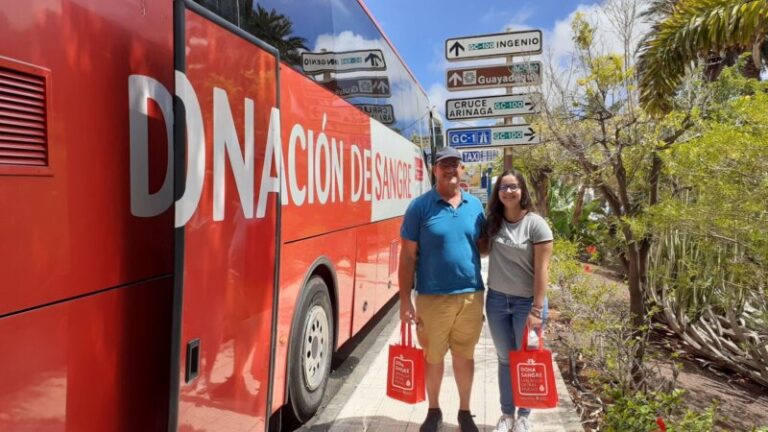 El ICHH llevará a cabo una campaña de donación en Agüimes (Gran Canaria) del 21 de agosto al 1 de septiembre
