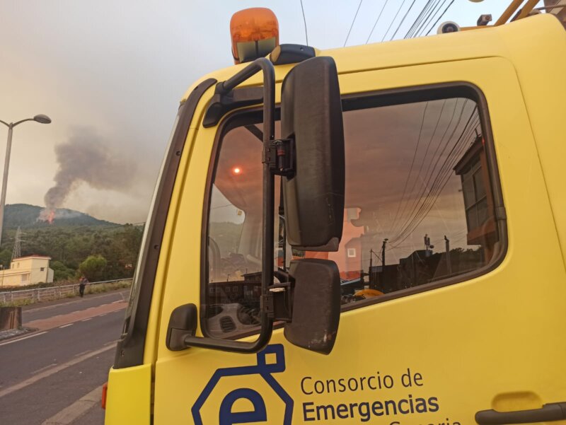 Incendio declarado en Tenerife 17/08/23