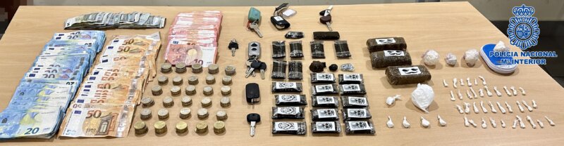 Detienen a dos personas por menudeo de droga en Jinámar, Gran Canaria
