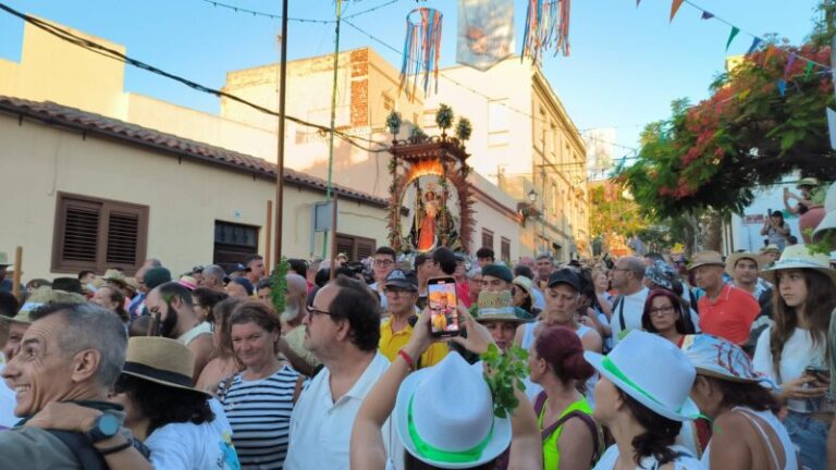 Güímar celebra la Bajada de la Virgen del Socorro