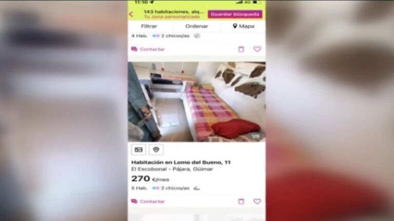 Una caseta que se alquilaba como habitación de vivienda por 270 euros