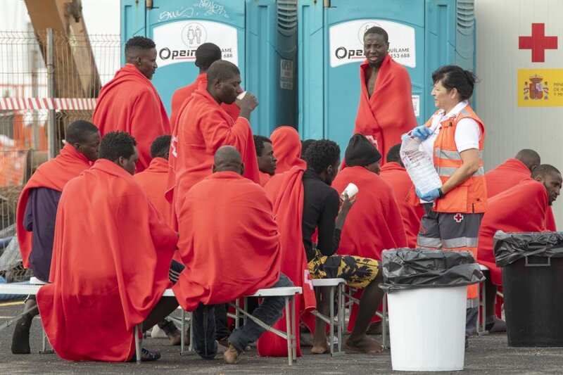 Migrantes Canarias. Efe