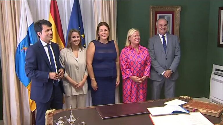 Nuevos diputados y diputadas en el Parlamento canario