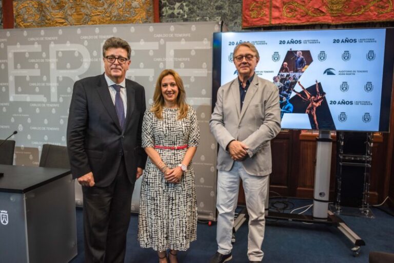 El Auditorio de Tenerife tendrá una programación especial por sus 20 años