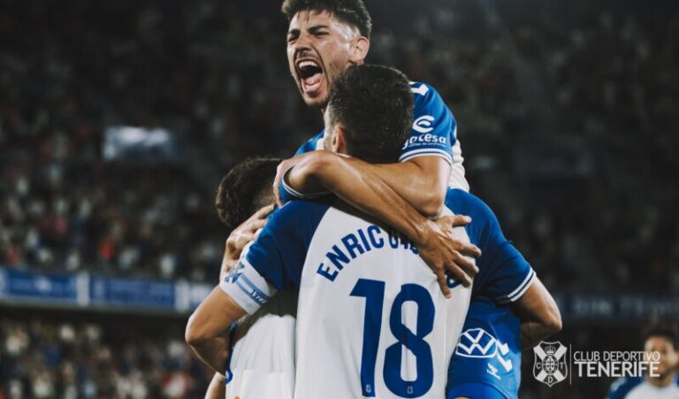 El Tenerife logra los tres puntos ante el Espanyol y se sitúa tercero