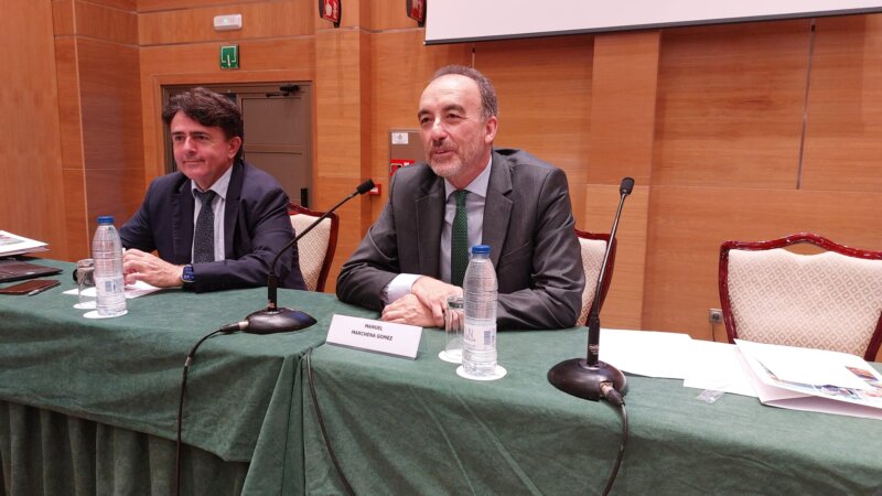 Imagen de Manuel Marchena en la conferencia 'Inmigración ilegal y trata de seres humanos en la jurisprudencia del Tribunal Supremo'