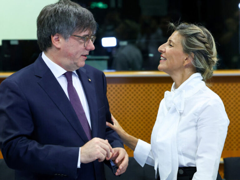Yolanda Díaz y Carles Puigdemont se reúnen en Bruselas