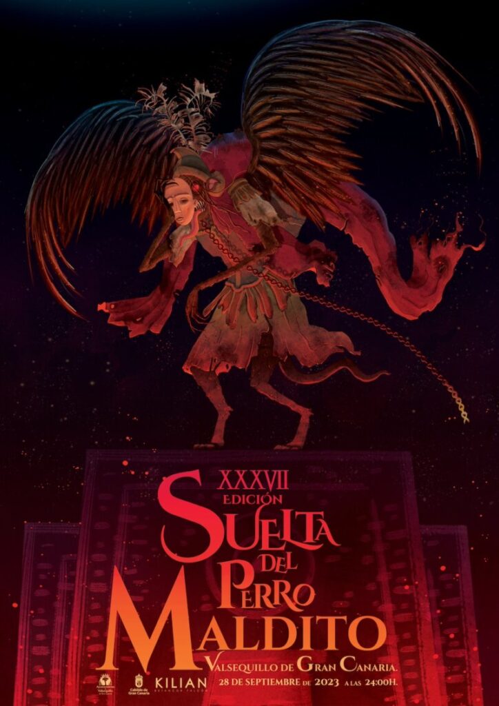 Valsequillo celebra la 37ª edición de la Suelta del Perro Maldito