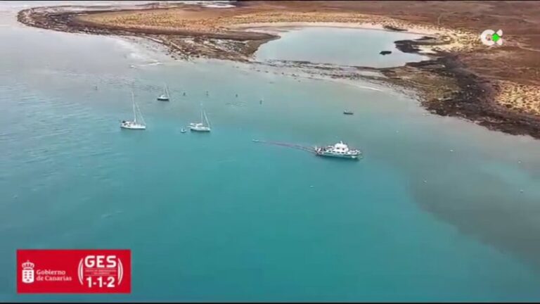 ‘El Majorero’, a la espera de nuevos flotadores